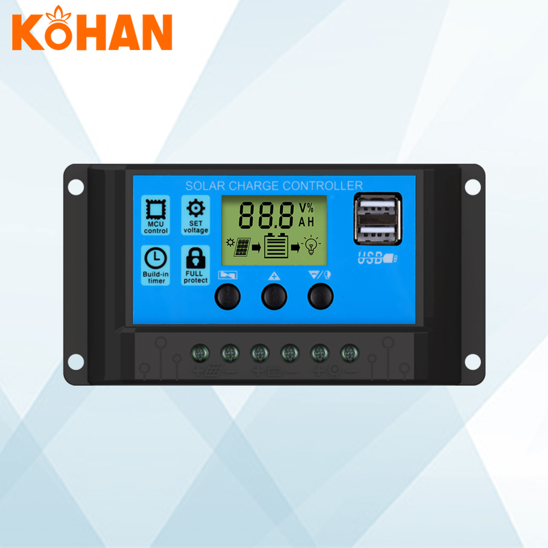 Solar Charge Controller With USB