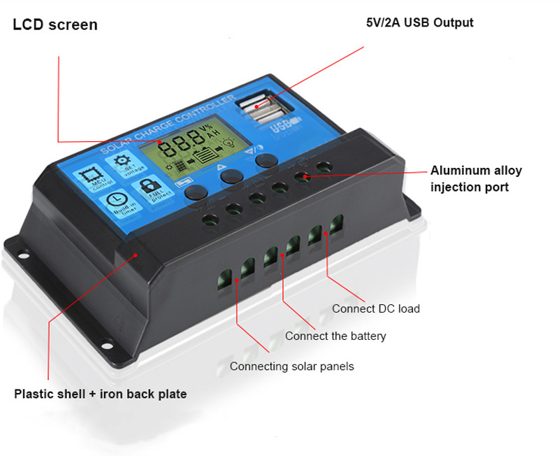 50A Solar Charge Controller